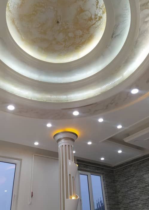 گچبری سقف ساده و شیک